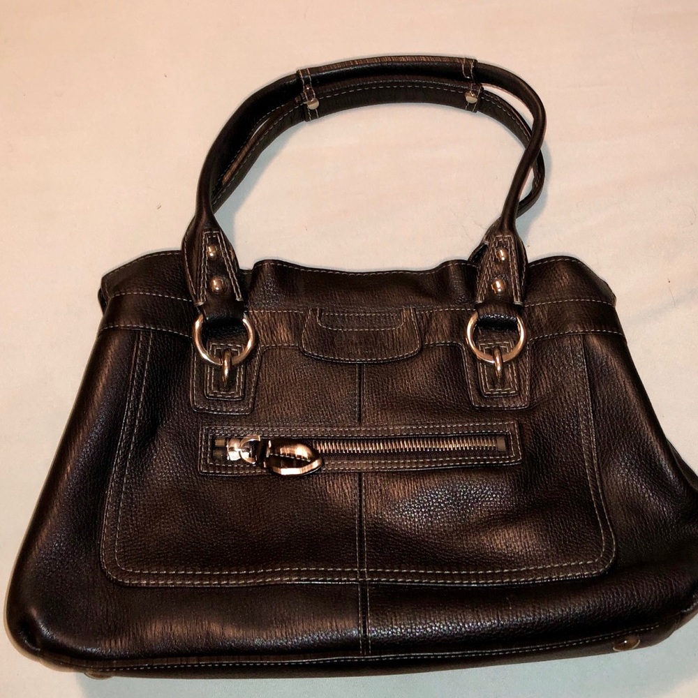 Black coach purse
